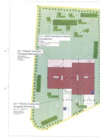 Freifl&auml;chenplan Bungalow Frankenberg